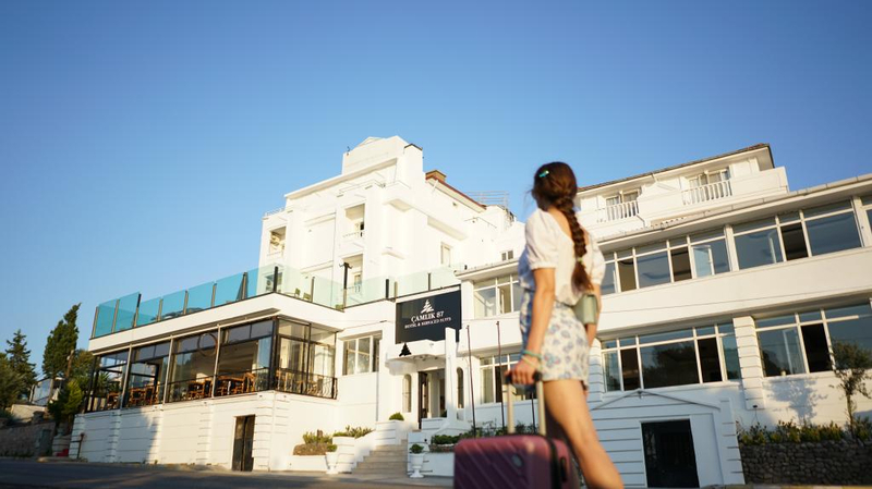 Çamlik 87 Hotel Ayvalık Resim 3