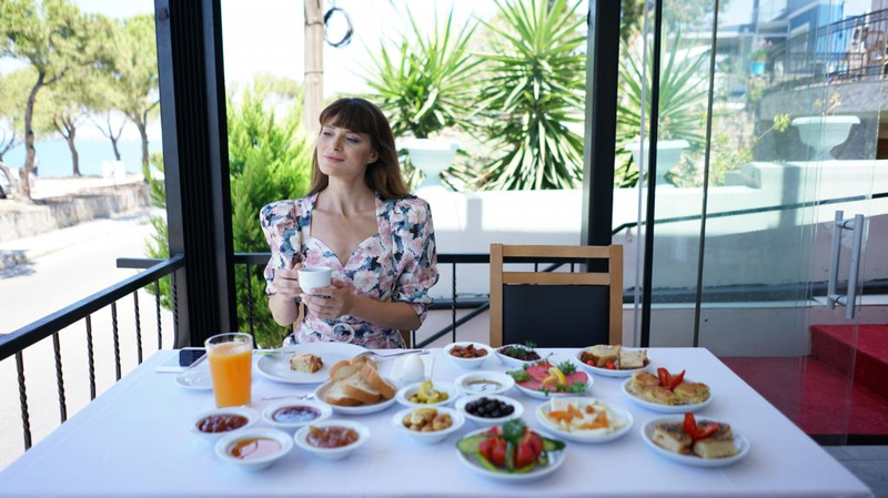 Çamlik 87 Hotel Ayvalık Resim 4