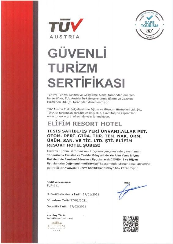 Elifim Resort Hotel Resim 9