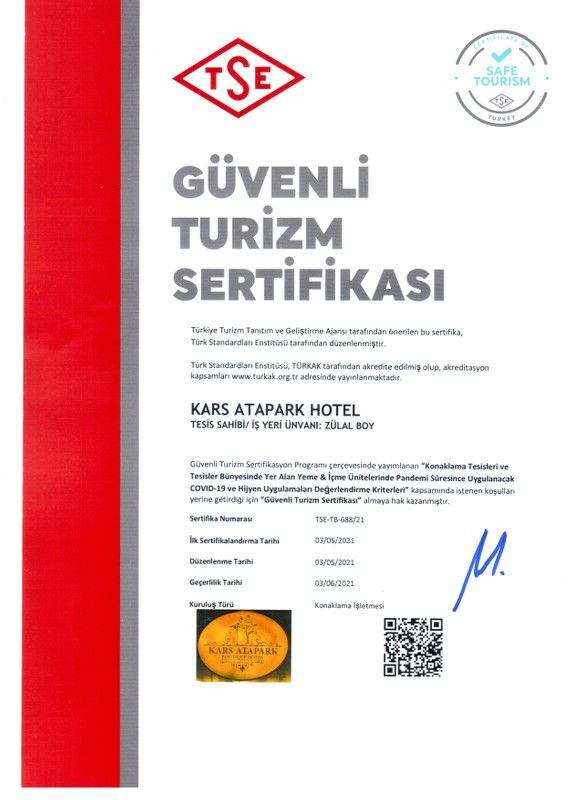 Kars Atapark Boutique Hotel Resim 3