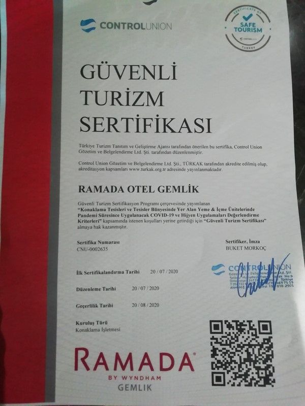 Ramada By Wyndham Gemlik Hotel & Spa Resim 3