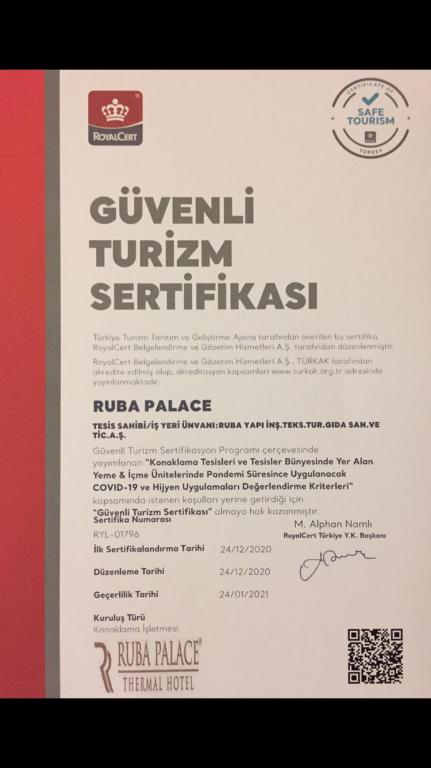 Ruba Palace Thermal Hotel Resim 5